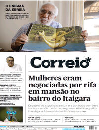 Capa do jornal Correio 03/09/2021