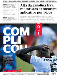Capa do jornal Correio 03/11/2021