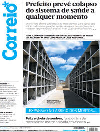 Capa do jornal Correio 05/03/2021