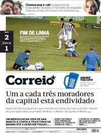 Capa do jornal Correio 05/08/2021
