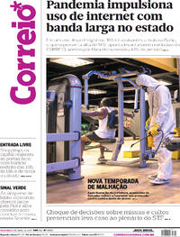 Capa do jornal Correio 06/04/2021