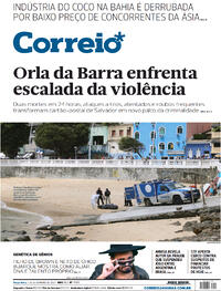 Capa do jornal Correio 07/09/2021