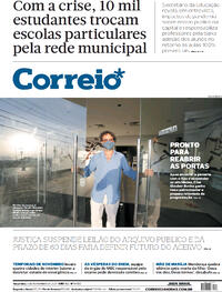 Capa do jornal Correio 09/11/2021