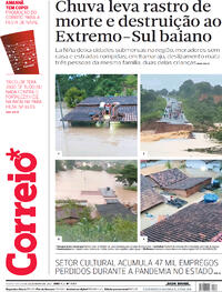Capa do jornal Correio 09/12/2021