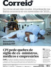 Capa do jornal Correio 11/06/2021