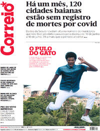 Capa do jornal Correio 11/08/2021