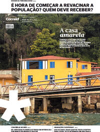 Capa do jornal Correio 14/08/2021