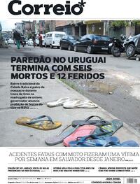 Capa do jornal Correio 14/10/2021