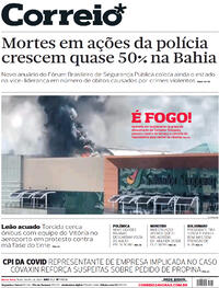 Capa do jornal Correio 16/07/2021