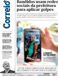 Capa do jornal Correio 16/09/2021