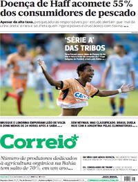 Capa do jornal Correio 16/11/2021