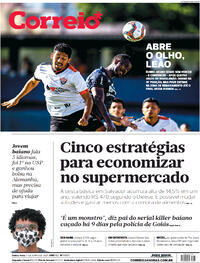 Capa do jornal Correio 17/06/2021