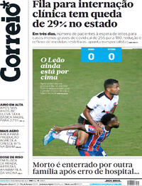Capa do jornal Correio 18/03/2021