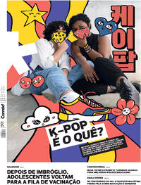Capa do jornal Correio 18/09/2021