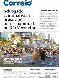 Capa do jornal Correio 18/10/2021