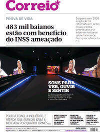 Capa do jornal Correio 24/09/2021