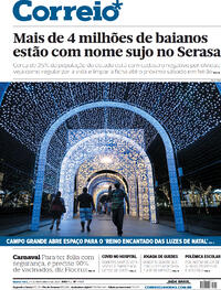 Capa do jornal Correio 24/11/2021