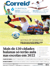 Capa do jornal Correio 26/07/2021