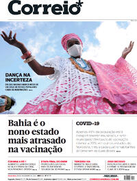 Capa do jornal Correio 26/11/2021