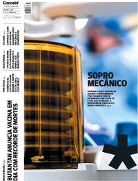 Capa do jornal Correio 27/03/2021