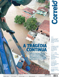 Capa do jornal Correio 27/12/2021