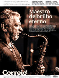 Capa do jornal Correio 28/10/2021