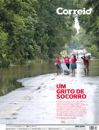 Capa do jornal Correio 28/12/2021