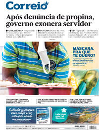 Capa do jornal Correio 30/06/2021
