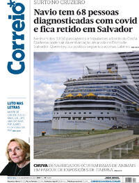 Capa do jornal Correio 31/12/2021