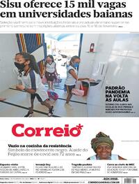 Capa do jornal Correio 01/02/2022