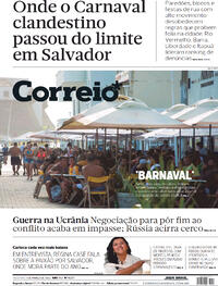 Capa do jornal Correio 01/03/2022