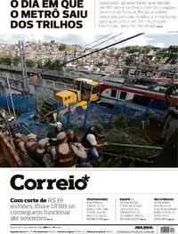 Capa do jornal Correio 01/06/2022