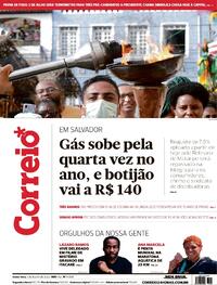Capa do jornal Correio 01/07/2022