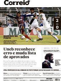 Capa do jornal Correio 01/09/2022