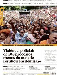 Capa do jornal Correio 02/05/2022