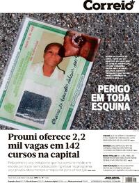 Capa do jornal Correio 02/08/2022