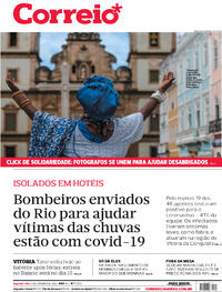 Capa do jornal Correio 03/01/2022
