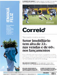 Capa do jornal Correio 03/02/2022