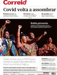 Capa do jornal Correio 03/06/2022