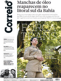 Capa do jornal Correio 03/11/2022