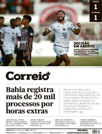 Capa do jornal Correio 04/04/2022