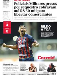 Capa do jornal Correio 04/05/2022