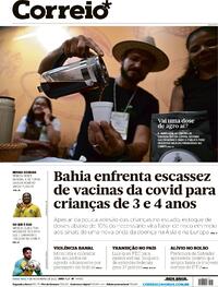 Capa do jornal Correio 04/11/2022