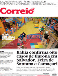 Capa do jornal Correio 05/01/2022