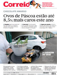 Capa do jornal Correio 05/04/2022