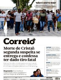 Capa do jornal Correio 05/08/2022