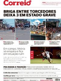 Capa do jornal Correio 05/09/2022