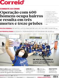 Capa do jornal Correio 06/05/2022