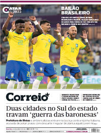 Capa do jornal Correio 06/12/2022