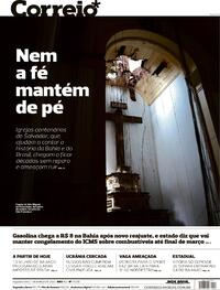 Capa do jornal Correio 07/03/2022